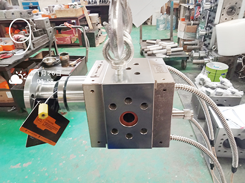 擠出系統用熔體齒輪泵